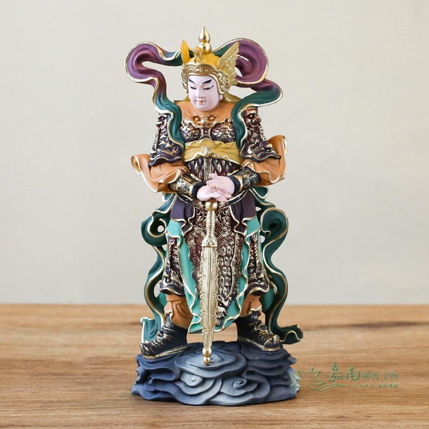 波麗彩繪韋陀菩薩- 金甲護法 佛堂護法｜居家供奉首選