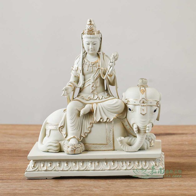 素面描金普賢菩薩- 莊嚴殊勝 行願圓滿｜供佛入門高 CP 首選