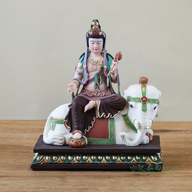 波麗彩繪普賢菩薩- 莊嚴殊勝 行願圓滿｜供佛入門高 CP 首選