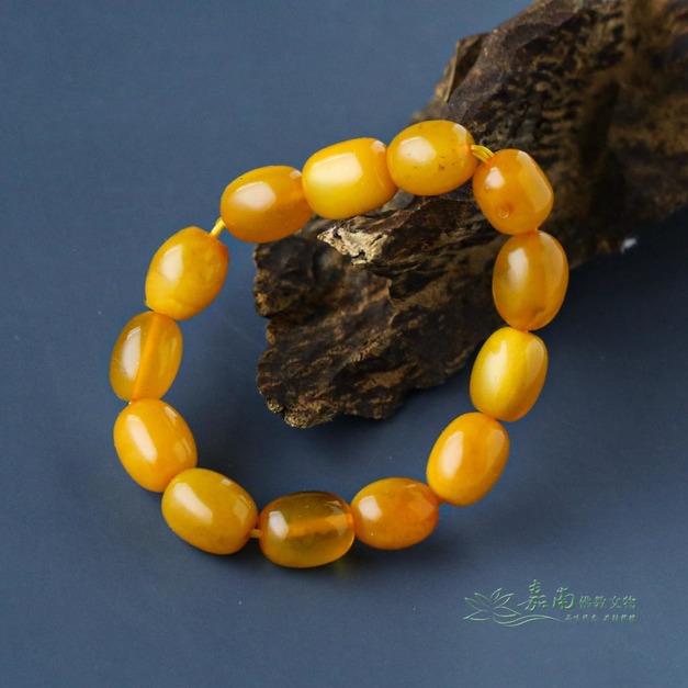天然蜜蠟手珠 (桶珠12x15mm) (網路限定特價) RDA005
