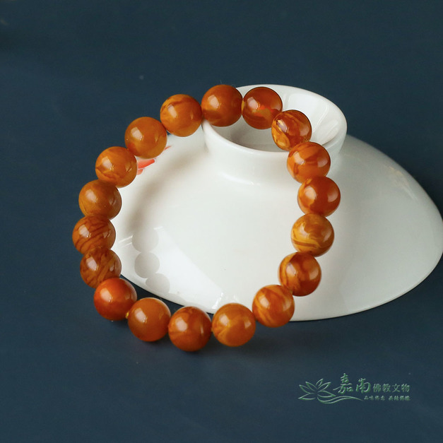 天然老蜜蠟手珠 (圓珠13mm) (網路限定特價) RDA008