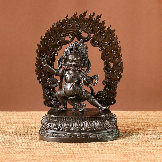 金剛手菩薩-精雕黃銅(3寸)-請先詢問