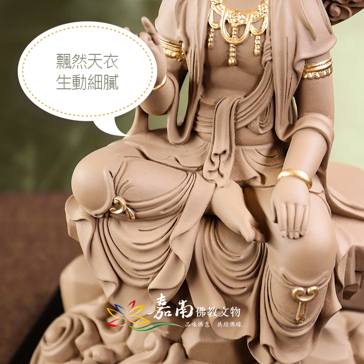 圓光觀音-7寸(石金色) -佛具用品百貨首選| 嘉南佛教文物｜佛像、佛堂