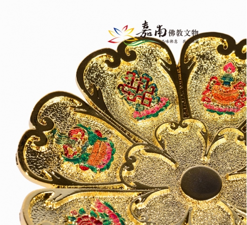 环香盘│多功能八吉祥香盘│嘉南佛教文物