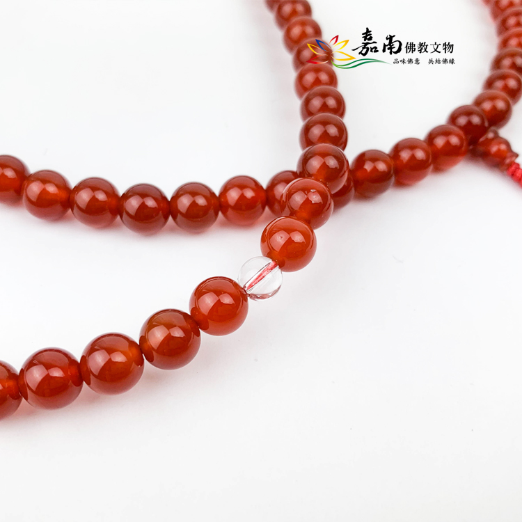 紅瑪瑙念珠(8mm) -佛具用品百貨首選| 嘉南佛教文物｜佛像、佛堂設計