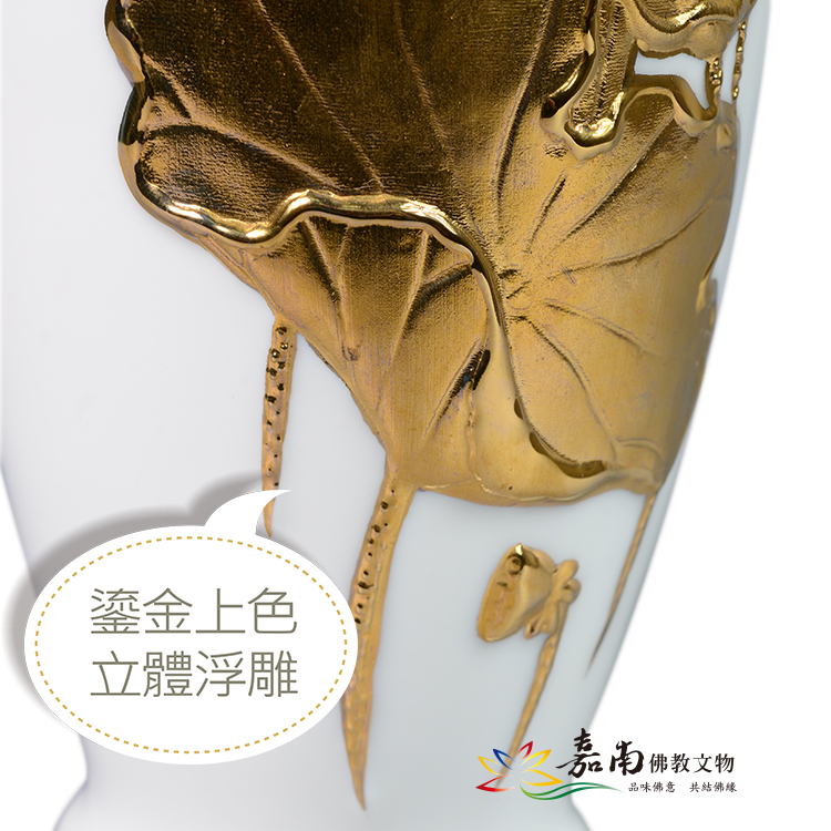 福田金藝花瓶(20cm) -佛具用品百貨首選| 嘉南佛教文物｜佛像、佛堂設計