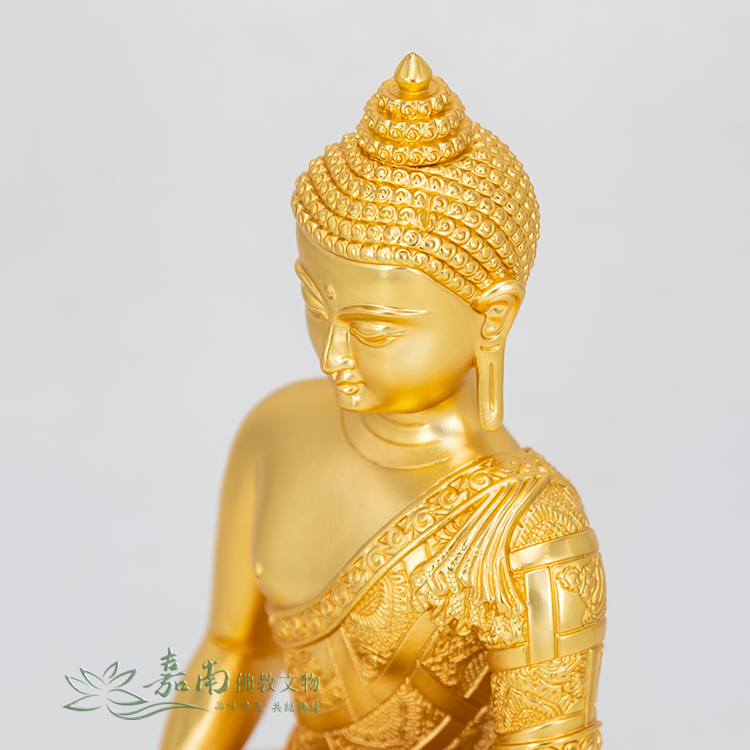 阿彌陀佛-鍍純金密宗佛像(5寸) -佛具用品百貨首選| 嘉南佛教文物