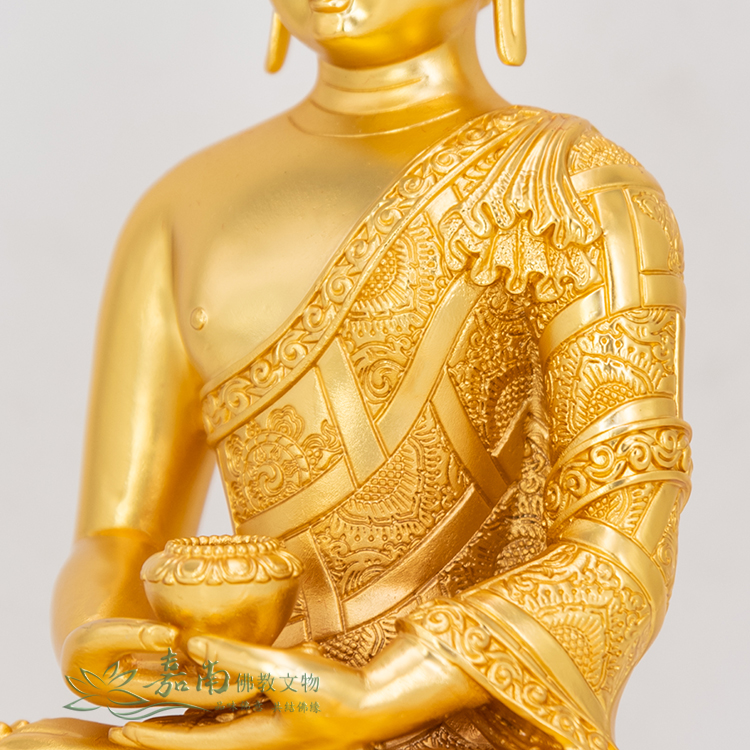 阿彌陀佛-鍍純金密宗佛像(5寸) -佛具用品百貨首選| 嘉南佛教文物
