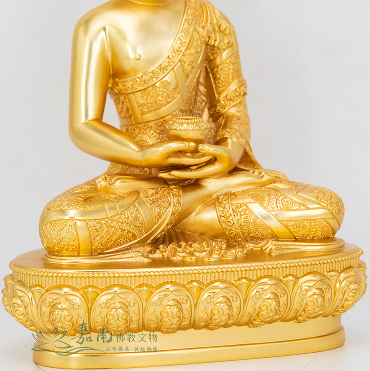 阿彌陀佛-鍍純金密宗佛像(5寸) -佛具用品百貨首選| 嘉南佛教文物