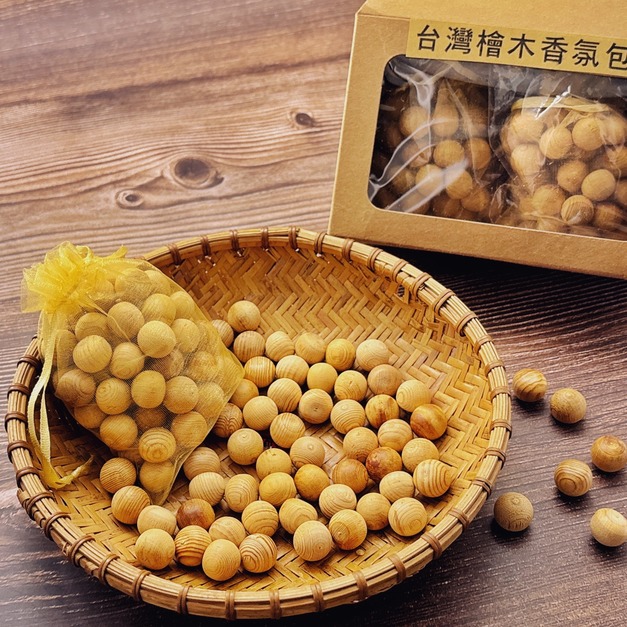 台灣檜木香氛球禮盒