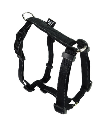 經典系列 寵物反光H型胸背 酷勁黑