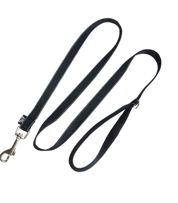 經典系列 寵物反光舒適牽繩 酷勁黑