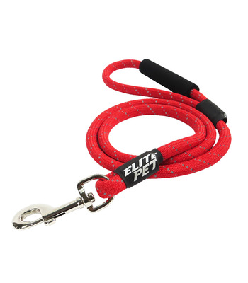 經典系列 寵物反光運動牽繩 熱血紅