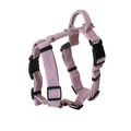 二代★FLASH閃電系列 三扣H型胸背帶 霧粉