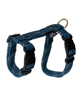 FLASH閃電系列 貓兔用胸背 軍藍