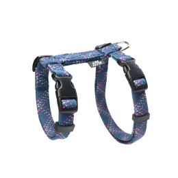 FLASH閃電系列 貓兔用胸背 藍粉