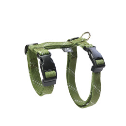 FLASH閃電系列 貓兔用胸背 軍綠