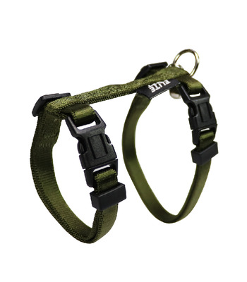 經典系列 貓兔用胸背帶 軍綠