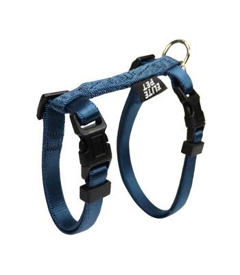 經典系列 貓兔用胸背帶 軍藍