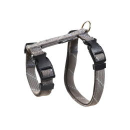 FLASH閃電系列 貓兔用胸背 銀灰