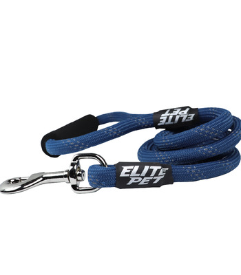 FLASH閃電系列 運動牽繩 軍藍