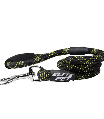 FLASH閃電系列 運動牽繩 黑黃