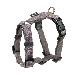 FLASH閃電系列 H型胸背帶 銀灰