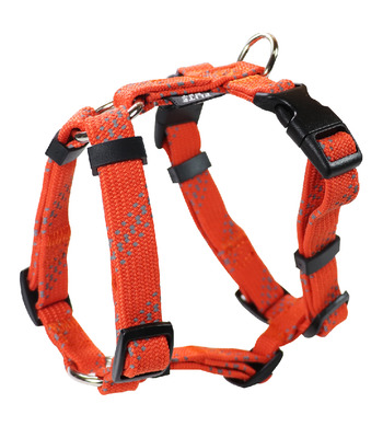 FLASH閃電系列 H型胸背帶 橘紅