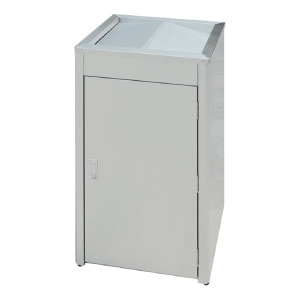 不鏽鋼搖擺式垃圾桶 TH-85S 翻蓋垃圾桶 搖蓋垃圾桶 廁所垃圾桶 室內外垃圾桶 台灣製