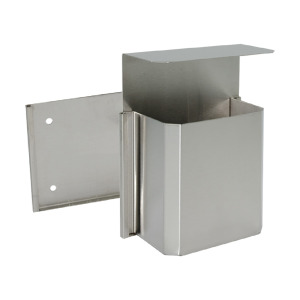 壁掛式不鏽鋼煙灰缸 TH-01S 壁掛熄菸桶 滅菸器 不銹鋼 台灣製