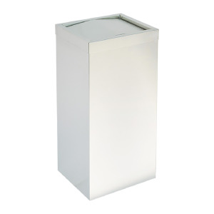 不鏽鋼搖擺式垃圾桶（無內桶） TH-60S 翻蓋垃圾桶 搖蓋垃圾桶 廁所垃圾桶 室內外垃圾桶 台灣製