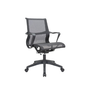 曲線網椅 SL會議椅 黑色