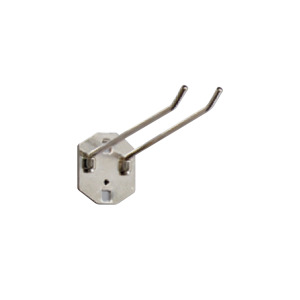 天鋼 tanko 掛板配件-斜角雙鉤 120mm 10入