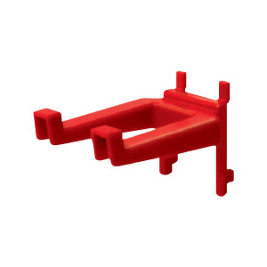 天鋼 tanko 掛板配件-ABS大型雙鉤 10入