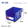 樹德 HB-239 耐衝擊分類置物盒_1