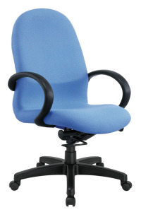 密絲辦公椅 高背/低背-藍