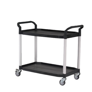 【華塑】大型三層手推車 黑色 RA-808LE HS-808LE