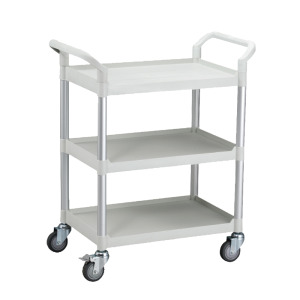 【華塑】標準三層手推車 白色 RA-808A-3 HS-808A-3