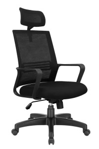 扶手電腦椅 LD辦公網椅 高背頭枕