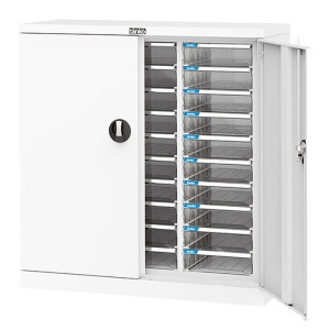 天鋼 A4加門型文件箱 A4L-330D 落地型文件櫃 附鎖文件箱 三排櫃 文件收納櫃 OA檔案收納櫃 公文櫃 分類文件箱