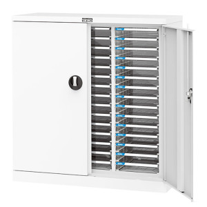 天鋼 A4加門型文件箱 A4M-345D 落地型文件櫃 附鎖文件箱 三排櫃 文件收納櫃 OA檔案收納櫃 公文櫃 分類文件箱