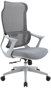 腰靠主管網椅 LR辦公網椅 灰框/黑框