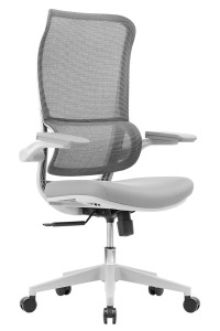 主管網椅 LY辦公椅 灰色/黑色