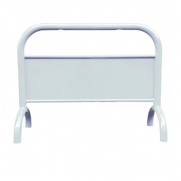 重型拒馬 亮白色 禁止停車牌 鍍鋅鋼管烤漆拒馬 淨重15KG 印刷拒馬 可客製化