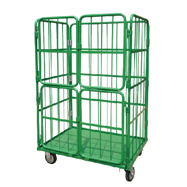 物流籠車 四門款 2種尺寸 物流台車 郵局籠車 貨運推車 高荷重  置物車 貨運行 集貨倉庫用 台灣製造
