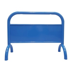 重型拒馬 寶藍色 禁止停車牌 鍍鋅鋼管烤漆拒馬 淨重15KG 印刷拒馬 可客製化