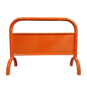 重型拒馬 橘色 禁止停車牌 鍍鋅鋼管烤漆拒馬 淨重15KG 印刷拒馬 可客製化