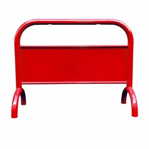 重型拒馬 紅色 禁止停車牌 鍍鋅鋼管烤漆拒馬 淨重15KG 印刷拒馬 可客製化