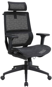 人體工學全網椅  BF辦公椅 有頭枕/中背