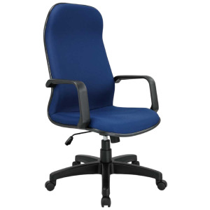 布面扶手椅  SP辦公椅 深藍 可換色